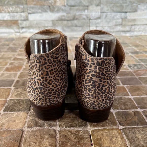 Lucky brand Leopard Print Ankle Boots - Picture 6 of 8